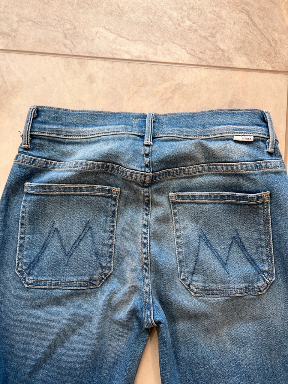 MOTHER The Patch Slacker Flare Jeans - Picture 9 of 10